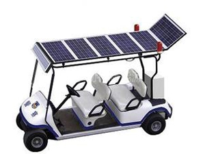 太阳能警务车